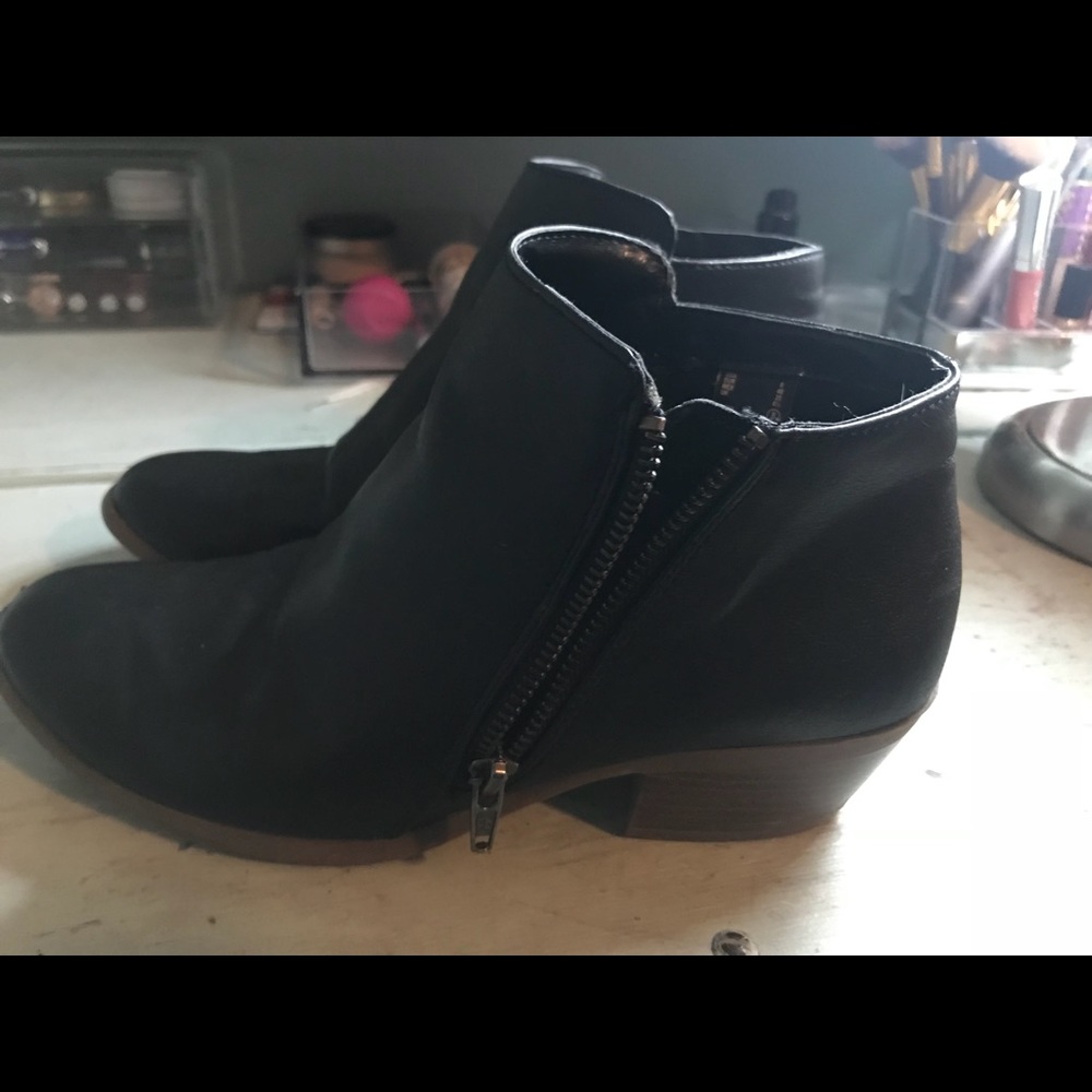 Black booties